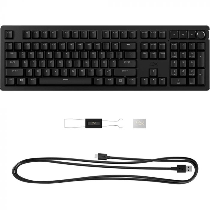 Клавіатура HyperX Alloy Rise PBT HX Red Black (7G7A3AA)