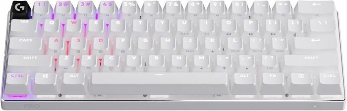 Клавiатура Logitech G PRO X 60 TKL GX Optical Tactile White (920-011930)