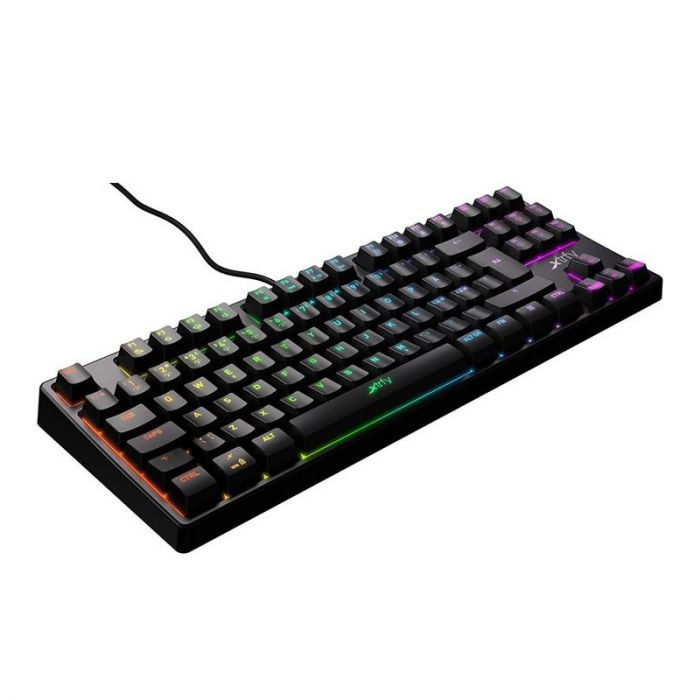 Клавіатура Xtrfy K4 TKL RGB Kailh Red UA Black (XG-K4-RGB-TKL-R-UKR) USB