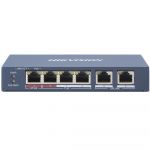 Комутатор Hikvision DS-3E0106HP-E
