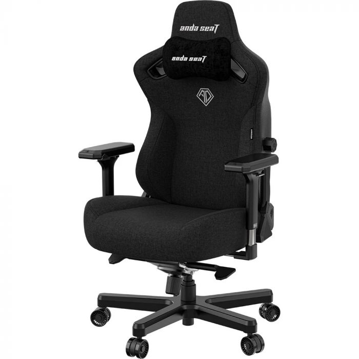 Крісло для геймерів Anda Seat Kaiser 3 Size L Fabric Black (AD12YDC-L-01-B-CF)