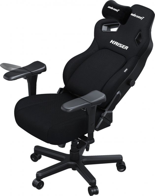 Крісло для геймерів Anda Seat Kaiser 4 Size XL Fabric Black (AD12YDDC-XLL-20-B-CF)