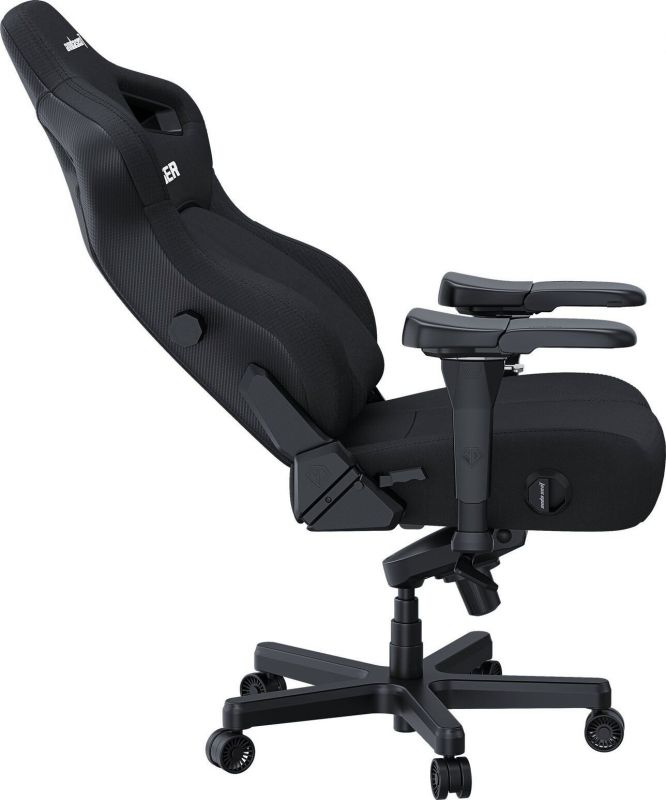 Крісло для геймерів Anda Seat Kaiser 4 Size XL Fabric Black (AD12YDDC-XLL-20-B-CF)