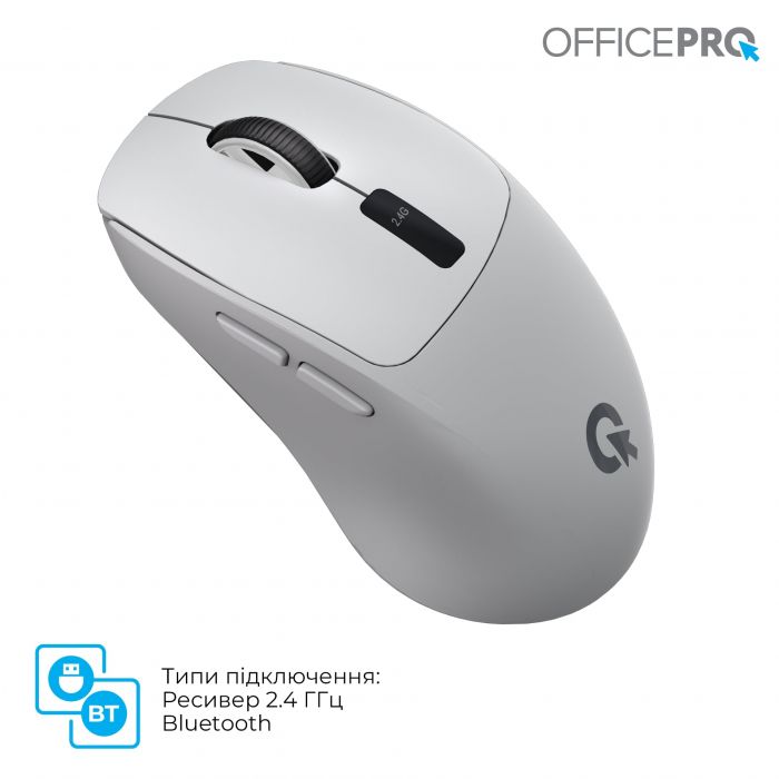 Миша бездротова OfficePro M398G Gray