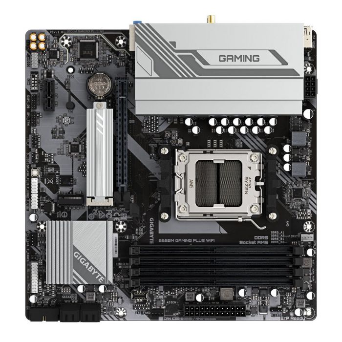 Материнська плата Gigabyte B650M Gaming Plus WiFi Socket AM5