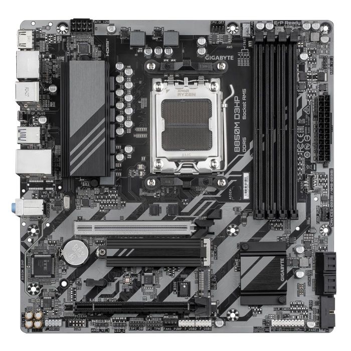 Материнська плата Gigabyte B850M D3HP Socket AM5