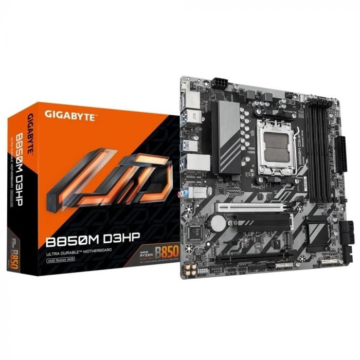 Материнська плата Gigabyte B850M D3HP Socket AM5