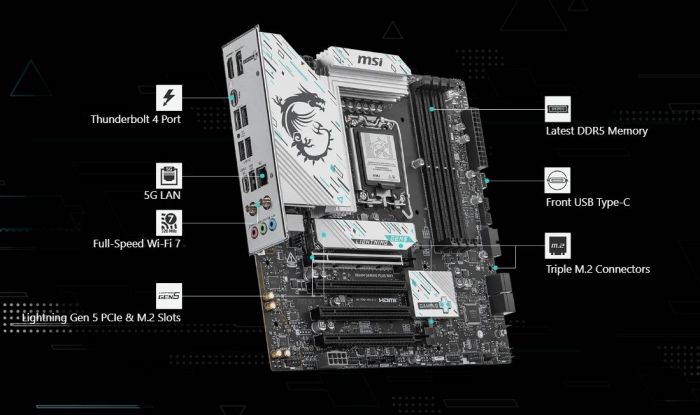 Материнська плата MSI B860M Gaming Plus WiFi Socket 1851