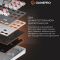 Клавіатура GamePro Genesis Metallic MK110G Outemu Red Swithes USB Gray
