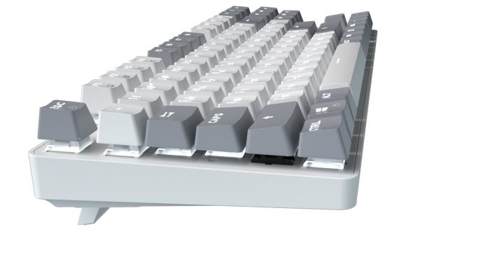 Клавіатура GamePro Genesis Metallic MK110W Outemu Red Swithes USB White