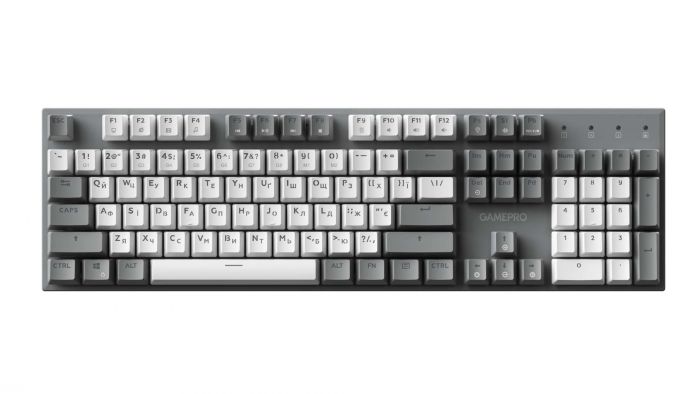 Клавіатура GamePro Genesis Metallic MK144G Outemu Red Swithes USB Gray