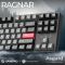 Клавіатура бездротова GamePro Asgard Ragnar Keychron Super Red Switch Black (MK285BK)