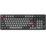Клавіатура бездротова GamePro Asgard Drakkar Keychron Super Red Switch Black (MK305BK)