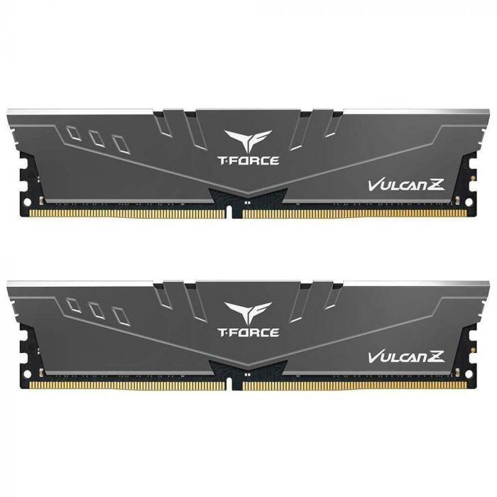 Модуль пам`яті DDR4 2x8GB/3200 Team T-Force Vulcan Z Gray (TLZGD416G3200HC16CDC01)