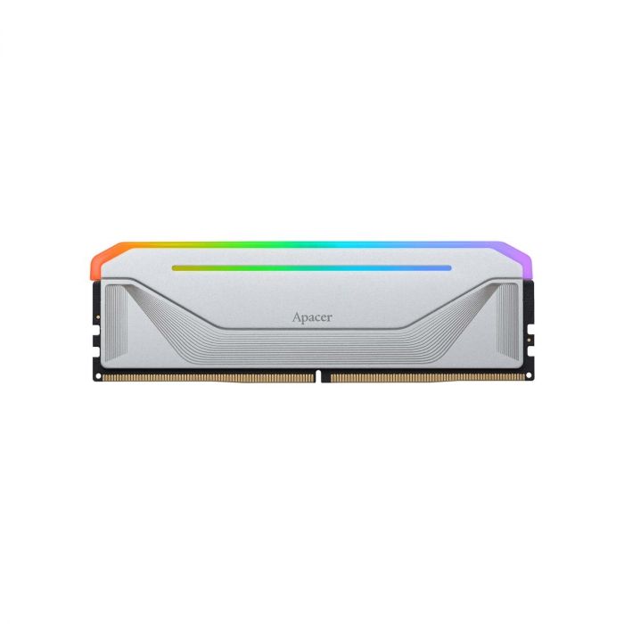 Модуль пам`ятi DDR5 2x16GB/5200 Apacer NOX RGB Silver (AH5U32G52C522NWAA-2)