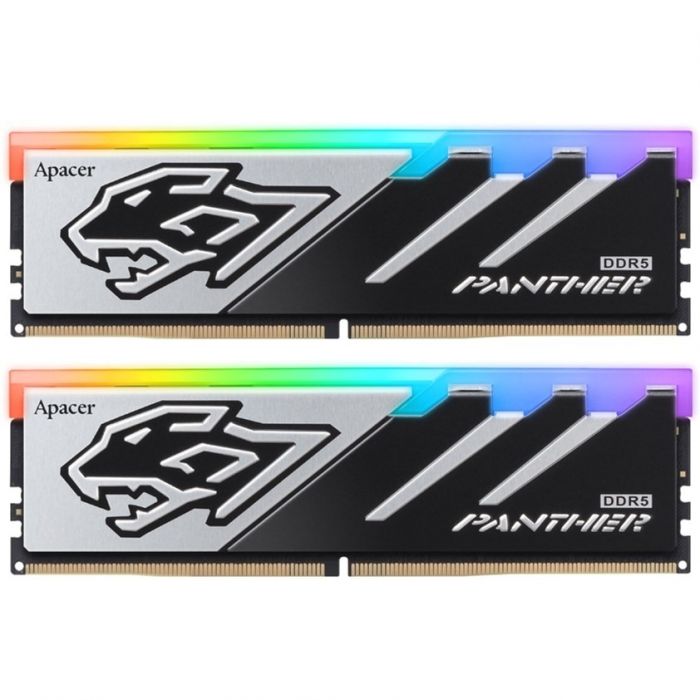 Модуль пам`ятi DDR5 2x16GB/5600 Apacer Panther RGB (AH5U32G56C5229BAA-2)