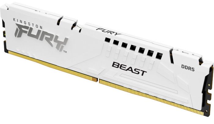 Модуль пам`яті DDR5 32GB/6000 Kingston Fury Beast White (KF560C36BWE-32)