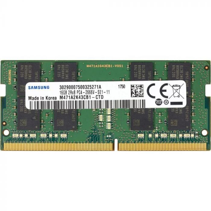 Модуль пам`ятi SO-DIMM 16GB/2666 DDR4 Samsung (M471A2K43СB1-CTD)