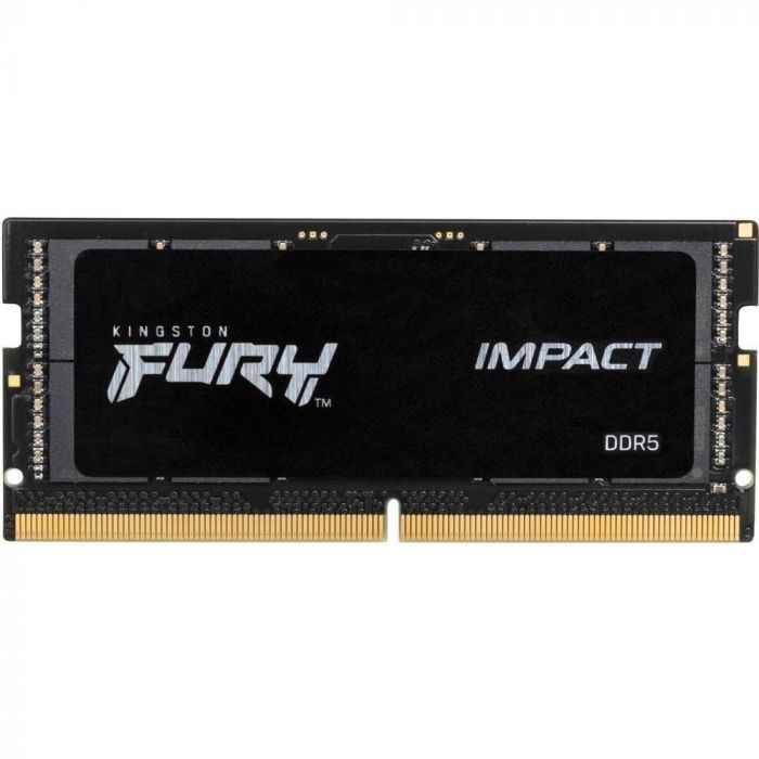 Модуль пам`ятi SO-DIMM DDR5 16GB/5600 Kingston Fury Impact PnP (KF556S40IB-16)