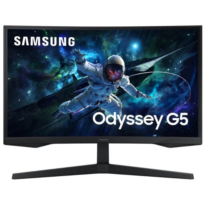 Монiтор Samsung 27" Odyssey G5 S27CG550 Black (LS27CG550EIXCI) VA Black Curved 165Hz