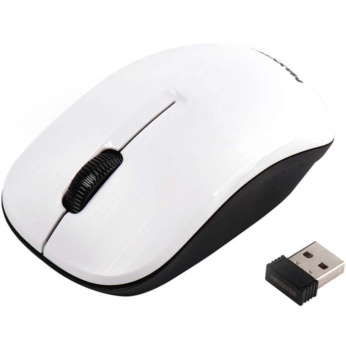 Миша бездротова Maxxter Mr-333-W White USB