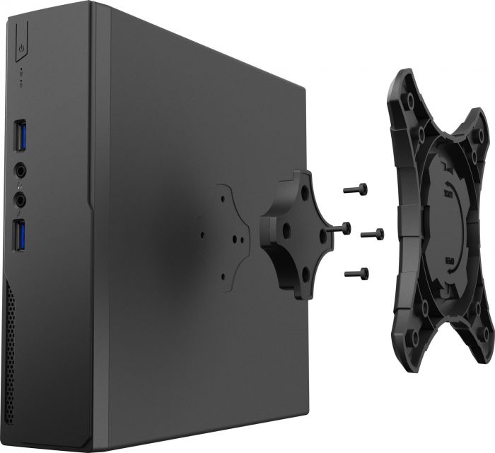 Корпус GameMax MT300-2U3-90W Black 90W
