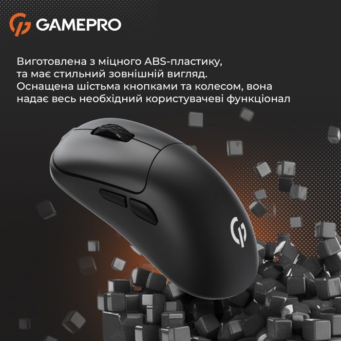 Миша бездротова GamePro GM990B Black