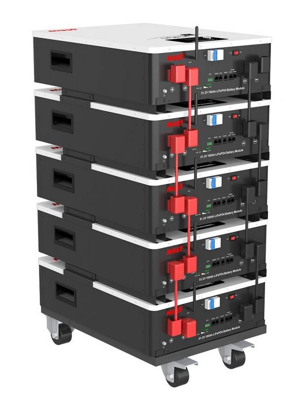 Набір для стекінгу акумуляторів Must Battery support rack LP16-48100