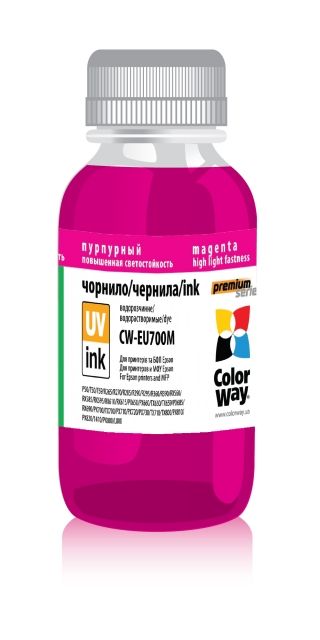 Чорнило свiтлостiйке CW Epson L800 (Magenta) (CW-EU800M01) (T6733) 100мл