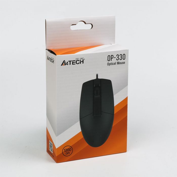 Миша A4Tech OP-330 Black