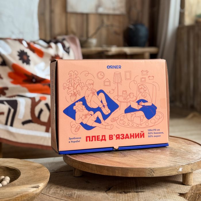 Плед Orner Північ України 130х170 см (orner-2917)