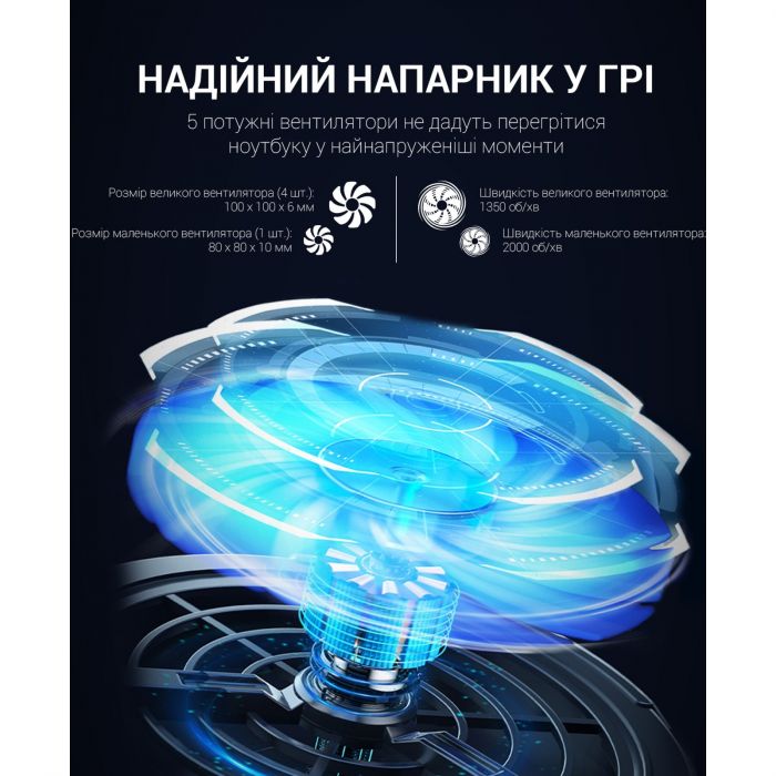 Підставка для ноутбука GamePro CP1450