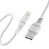 Кабель Promate PowerLine-Ai120 USB - Lightning (M/M), 2.4 A, 1.2 м, White