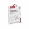 Кабель Promate USB - Lightning (M/M), 2.4 A, 1.2 м, PowerLine-Ai120 White
