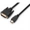 Кабель Prologix Premium HDMI - DVI V 1.3 (M/M), Single Link, 18+1, 3 м, Black (PR-HDMI-DVI-P-01-30-3m)