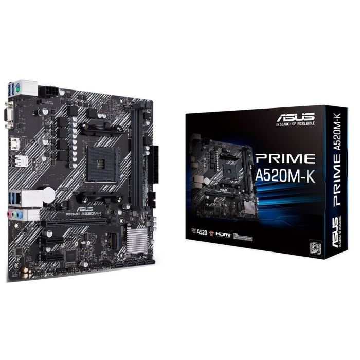 Материнська плата Asus Prime A520M-K Socket AM4