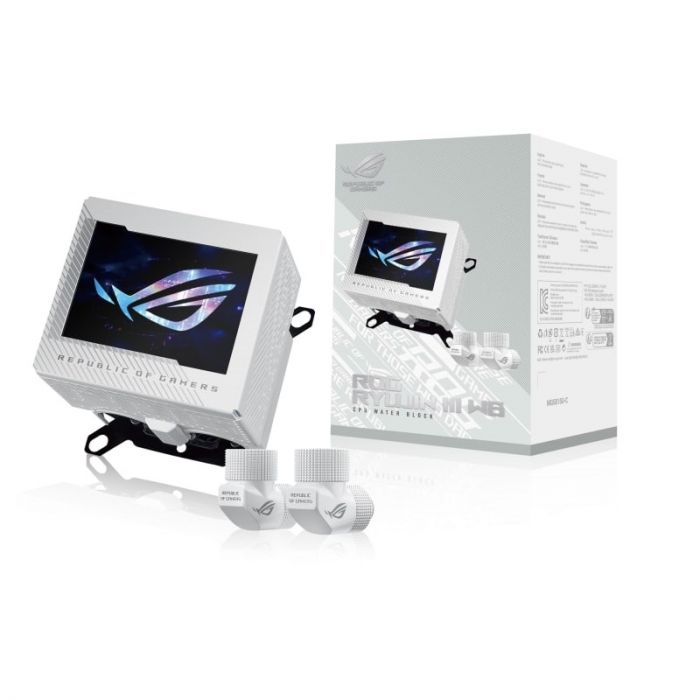 Водоблок Asus ROG Ryujin III WB White Edition (90RC00V2-M0UAY0)