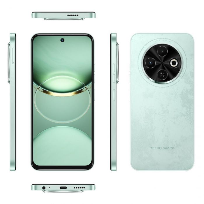 Смартфон Tecno Spark 30C (KL5n) 4/128GB Magic Skeen Green (4894947051807)