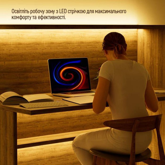 Світлодіодна стрічка ColorWay з живленням від USB холодний білий 3 м (CW-LD03)