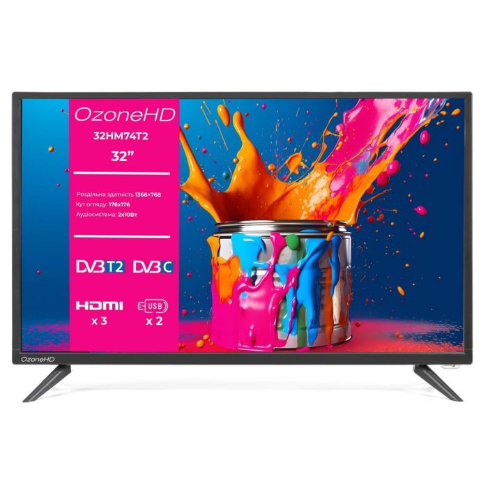 Телевiзор OzoneHD 32HM74T2