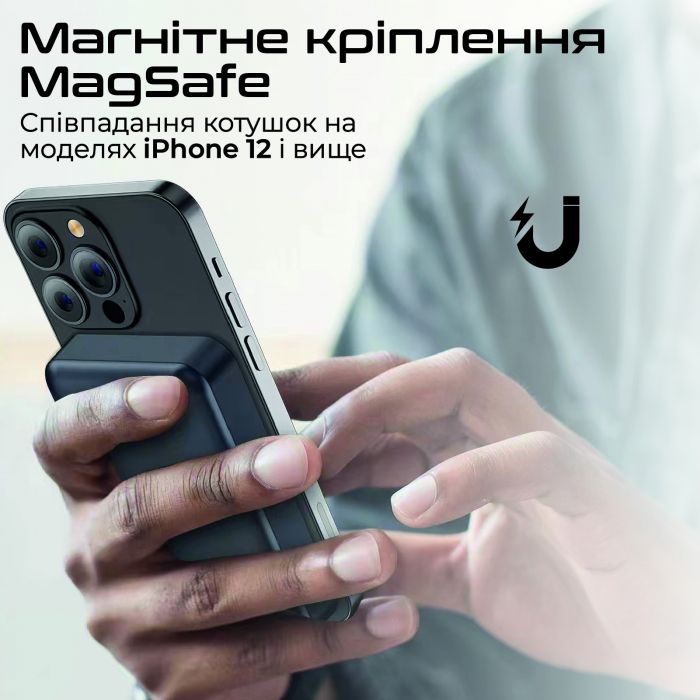 Універсальна мобільна батарея Promate LucidPack-10 10000mAh 20W Black (lucidpack-10.black)