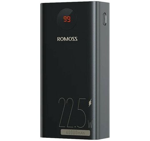 Універсальна мобільна батарея Romoss PEA40PF 40000mAh Black (PEA40-152-2133H)