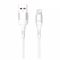 Кабель SkyDolphin S06L LED Smart Power USB - Lightning (M/M), 1 м, White (USB-000555)