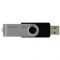 Флеш-накопичувач USB2.0  8GB Goodram UTS2 (Twister) Black (UTS2-0080K0R11)