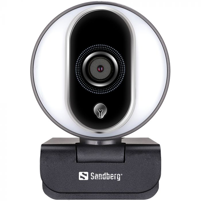 Веб-камера Sandberg Streamer Webcam Pro Full HD Autofocus Ring Light (134-12)