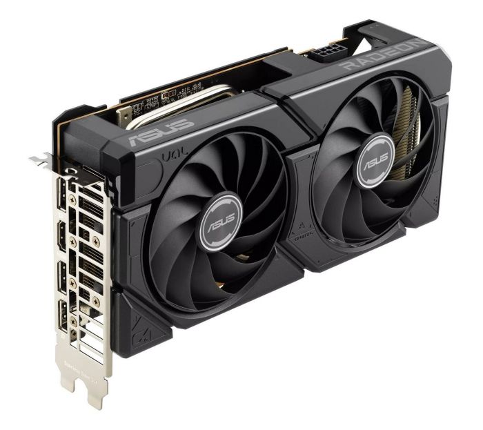 Відеокарта AMD Radeon RX 7600 8GB GDDR6 Dual EVO OC Asus (DUAL-RX7600-O8G-EVO)