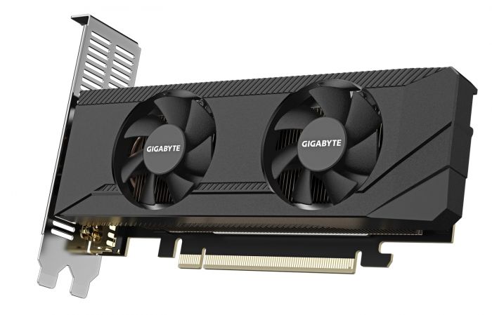 Відеокарта GF RTX 3050 6GB GDDR6 Low Profile OC Gigabyte (GV-N3050OC-6GL)