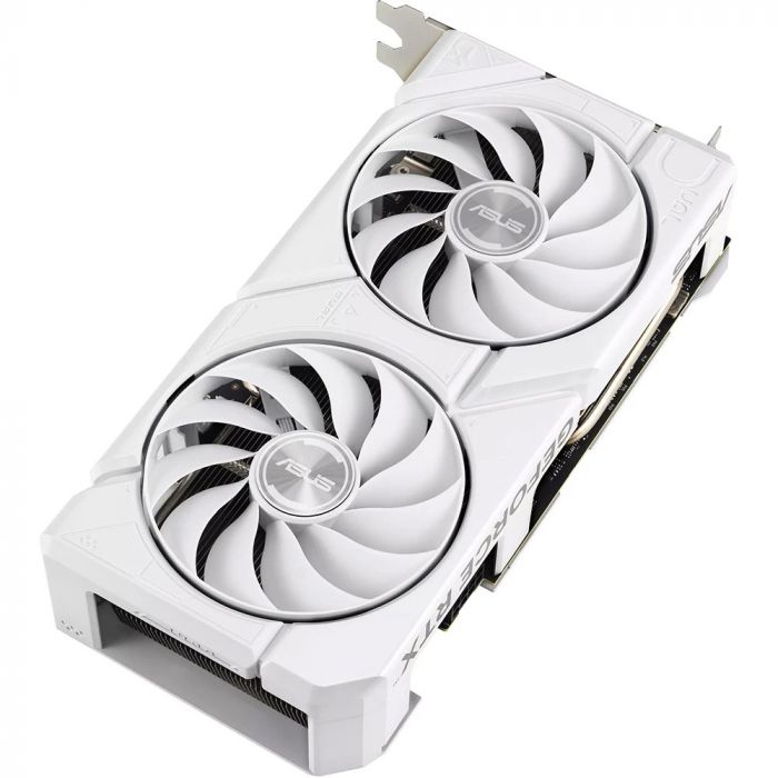 Відеокарта GF RTX 4060 Ti  8GB GDDR6 Dual Evo White OC Asus (DUAL-RTX4060TI-O8G-EVO-WHITE)