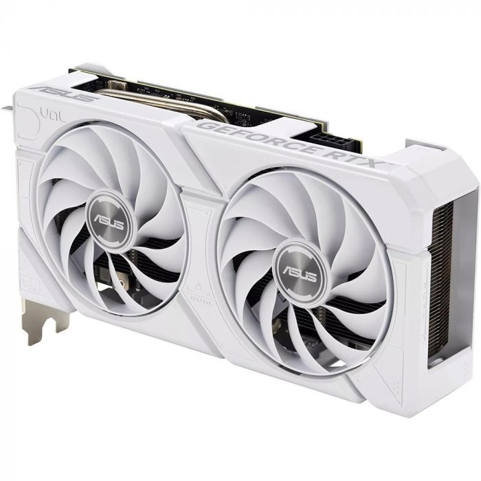 Відеокарта GF RTX 4060 Ti  8GB GDDR6 Dual Evo White OC Asus (DUAL-RTX4060TI-O8G-EVO-WHITE)