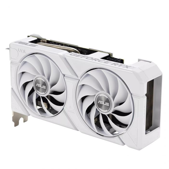 Відеокарта GF RTX 4060 Ti  8GB GDDR6 Dual Evo White OC Asus (DUAL-RTX4060TI-O8G-EVO-WHITE)